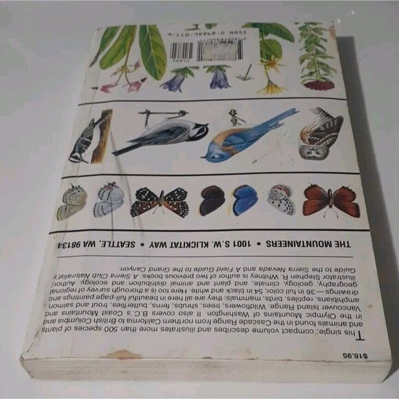 FIELD GUIDE TO THE CASCADES AND OLYMPICS By Stephen Whitney Good Condition - Picture 5 of 5
